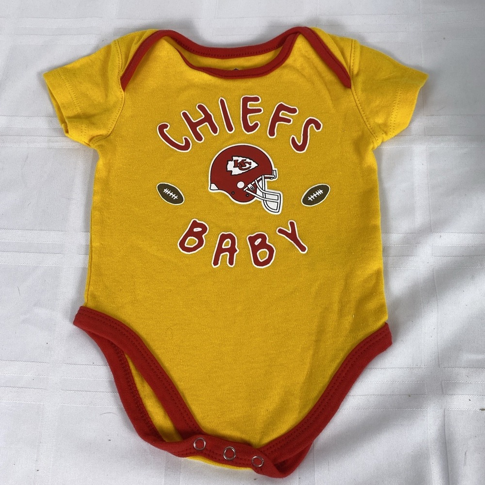 NFL Apparel Kansas City "Chiefs Baby"‎ Unisex Infant 12 month.